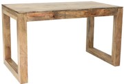 furniture-nabytek.cz - Písací stôl z masívneho dreva mango 130x76x70