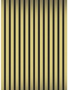 Mexen Lam-F, akustické stenové lamely 275 × 31,5 cm, filc 6 mm, zlatá, S105-275317-2812-057