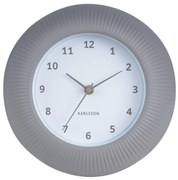 Nástenné hodiny Tender Rib Karlsson KA6048WG, 25cm