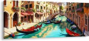 Obraz - Benátky (120x50 cm)