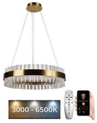 Brilagi - LED Stmievateľný krištáľový luster na lanku HALO LED/40W/230V + DO BG0943