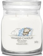 Yankee Candle Vonná sviečka stredná Signature Soft Blanket, 368 g