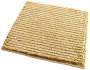 ROUTNER Kúpeľňová predložka PESCINA Béžová 10606 - Béžová / 50 x 50 cm 10606