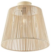 Japandi vonkajšie stropné svietidlo s béžovým lanom IP54 - Jayla