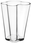 Váza Alvar Aalto 270mm, číra