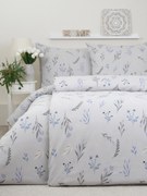 Francúzske krepové obliečky Renforcé - Chloe šedá