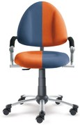 MAYER Detská rastúca stolička FREAKY 690 oranžová modrošedá