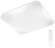 Polux LED Stmievateľné stropné svietidlo KASTOR na diaľkové ovládanie LED/72W/230V SA1076
