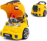 Auto s motorom N-GINE žlté
