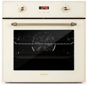 Klarstein Elizabeth, vstavaná rúra, retro dizajn, 6 funkcií, 50 – 250 °C, krémová