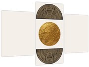 Obraz - Zlatý ornament N⁰1 (90x60 cm)