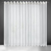 ZÁCLONA NA KRÚŽKOCH MERIL 300X250 CM BIELA