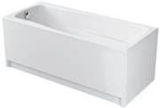 Cersanit Lana, akrylátová vaňa 160x70cm, biela, S301-162