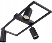 Bodové svietidlo 3xGU10/30W/230V čierne