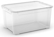 Nádoba s vrchnákom 47l 254724 priehľadná
