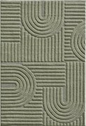 Ayyildiz, Kusový koberec Art 1121 Green, 60x110, zelená, obývacia izba