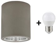 LED Stropné svietidlo JUPITER 1xE27/6W/230V 120x98 mm