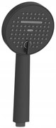 Invena Kalitea, ručná sprchová hlavica, 2-funkcie, čierna matná, INV-AS-72-004-V