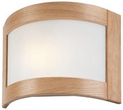 Nástenné svietidlo ELODIE 1xE27/60W/230V dub