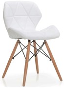 Stolička Malta biele eko