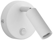 Nástenné bodové svietidlo ENZO 1xG9/8W/230V biela