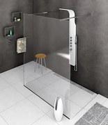 Polysan Polysan, MODULAR SHOWER stena WALK-IN, jednodielna, 1200mm, MS4-120