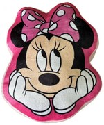 3D mikroplyšový detský vankúšik Minnie Setino Tiahome