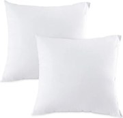 ECOMATRACE DEKORATÍVNY VANKÚŠ BIELY