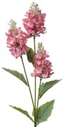 Dekorácia umelá kvetina s ružovými kvetmi - 12*5*71 cm