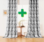 Dizajnové závesy FLOCUS 140x270 cm (2 ks), vzorované
