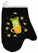 Kuchynská rukavica Gardenia EMI, čierna