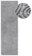 Sivý behúň 80x240 cm Chappe Light Grey – Elle Decoration