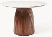 Okrúhly stôl's mramorovou stolovou doskou Nelly, rôzne veľkosti