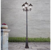 Orion - Vonkajšia lampa KENZO 3xE27/100W/230V IP44 bronz/patina