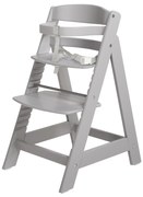 roba Detská drevená vysoká jedálenská stolička Sit Up (sivá)  (100306933)