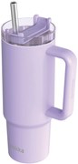 Nerezový termohrnček so slamkou Stream Purple 950 ml