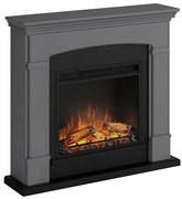 Tagu elektrický krb Helmi Solid Grey, 1500 W, LED