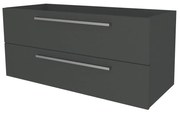 Mereo Bino, kúpeľňová skrinka 121 cm, Multidecor, Šedá antracit, MER-CN693SSEAN