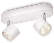 Philips 56242/31/16 - LED Stmievateľné bodové svietidlo STAR 2xLED/3W/230V