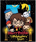 Detská deka Harry Potter s priateľmi - nano coral s gramážou 220 gr./m² - 120 x 150 cm