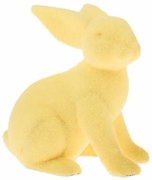 Veľkonočná dekorácia zajac, žltá, 25 x 16 x 28 cmcm