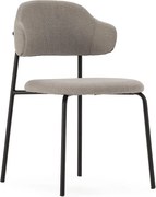 Svetlosivé jedálenské stoličky v súprave 4 ks Adriel – Marckeric