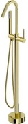 Mexen Gaja, voľne stojaca vaňová batéria, zlatá lesklá, 75333-50