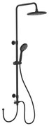 WENKO 25311100 - Sprchový set WATERSAVING SYSTEM 120 cm čierny