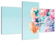 Obraz - Kvety vo váze (90x60 cm)