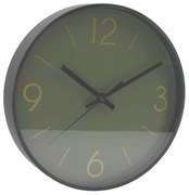 House Doctor Nástenné hodiny Dark Green Ø 25 cm