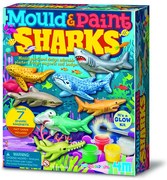 Sadrové odliatky - 3D žraloky