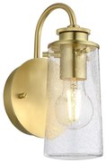 Kichler -  Kúpeľňové nástenné svietidlo BRAELYN 1xE27/40W/230V IP44 zlatá