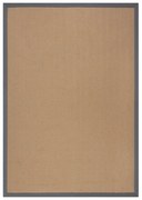 Kusový koberec Herringbone Border Kira Grey, 120x170, béžová, chodba / predsieň, Flair Rugs