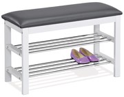 Botník dvojúrovňový Autronic 83168-06 WT, 80cm